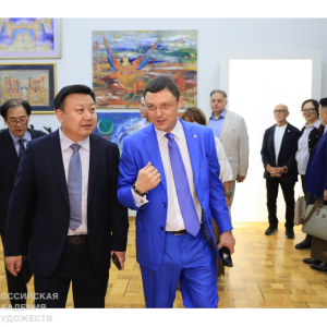 中国美术馆代表团访问俄罗斯艺术科学院
